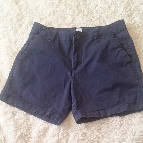 GAP Pants - GAP Navy Blue Shorts Classic Cotton Style Size 0